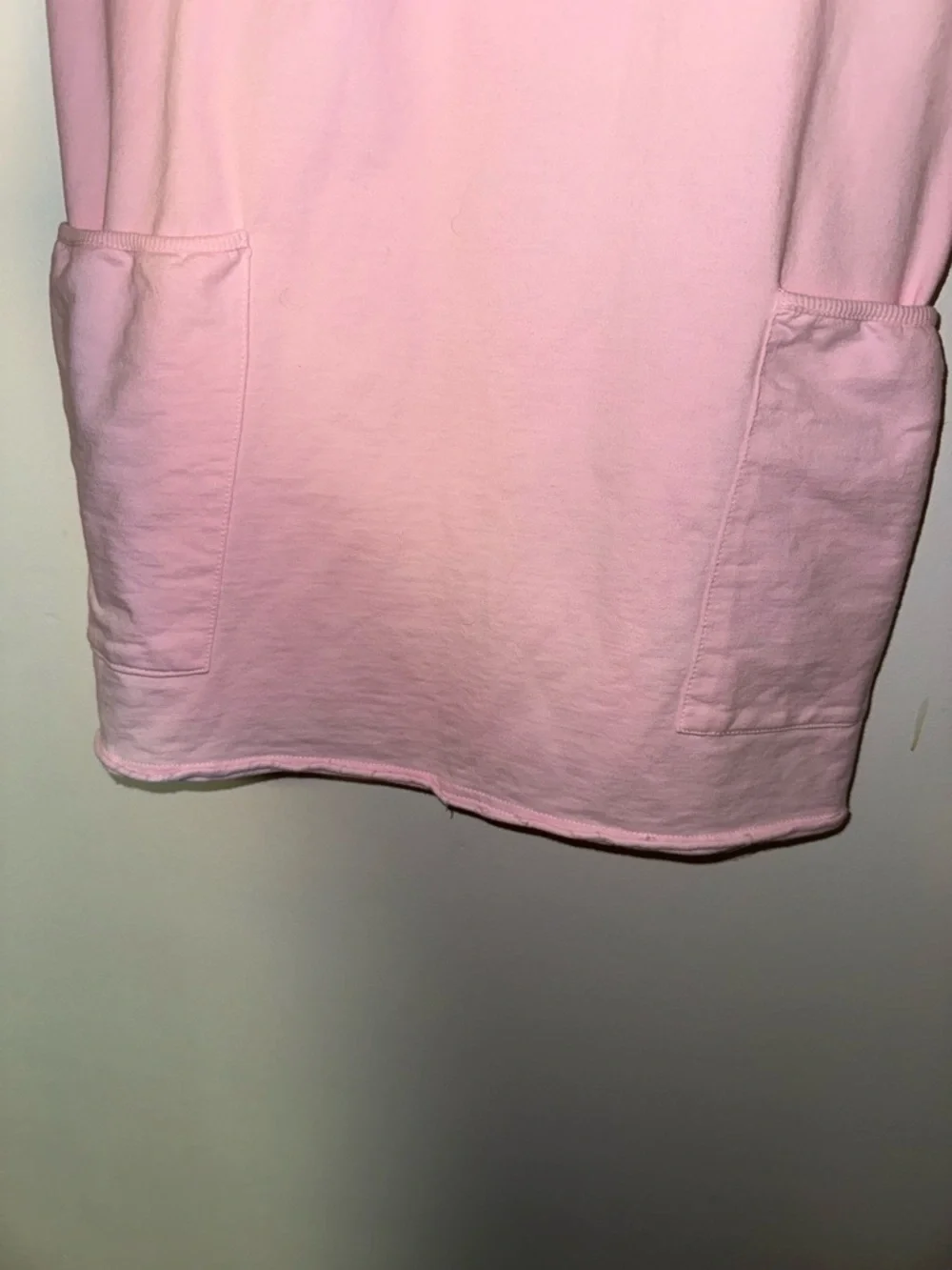 Listicle Pink Romper Dress Built-In Shorts Mini Cami Pockets Medium - Picture 3 of 6